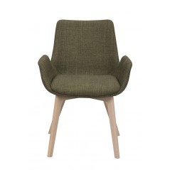 RO Drimsdale Arm Chair Green/Whitewash